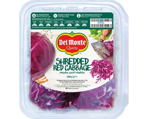 Del Monte Shredded Red Cabbage 250g